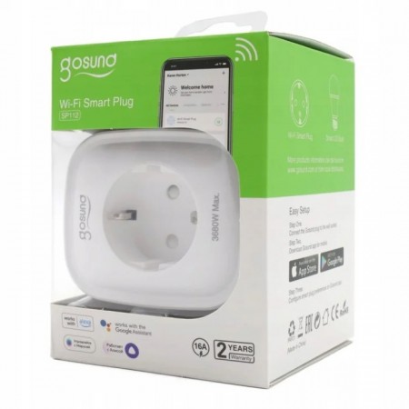 Išmanusis elektros kištukas Smart Wi-Fi SP112 2xUSB Gosund 